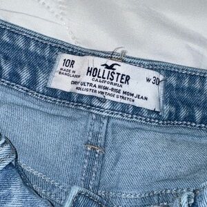 Hollister Ultra High-Rise Jeans in Light Blue